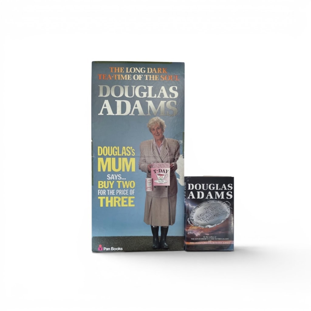 douglas adams the long dark tea time of the soul with promo card 1