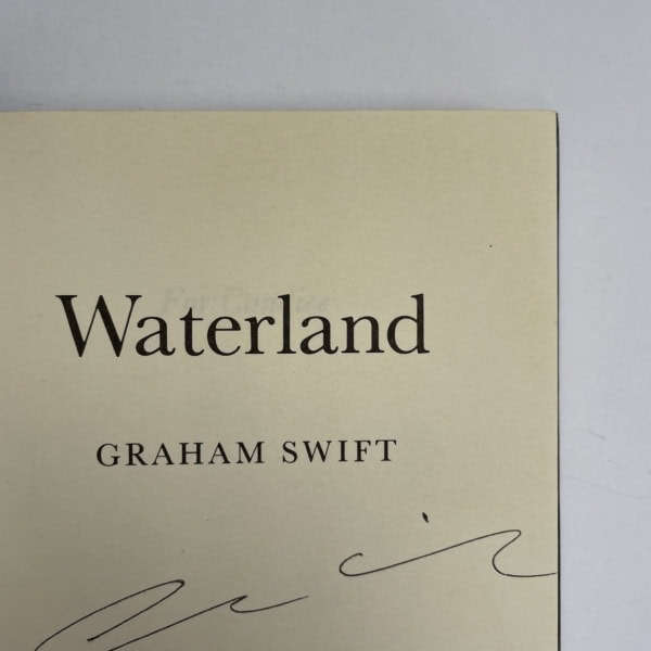 graham swift waterland signed first edition2