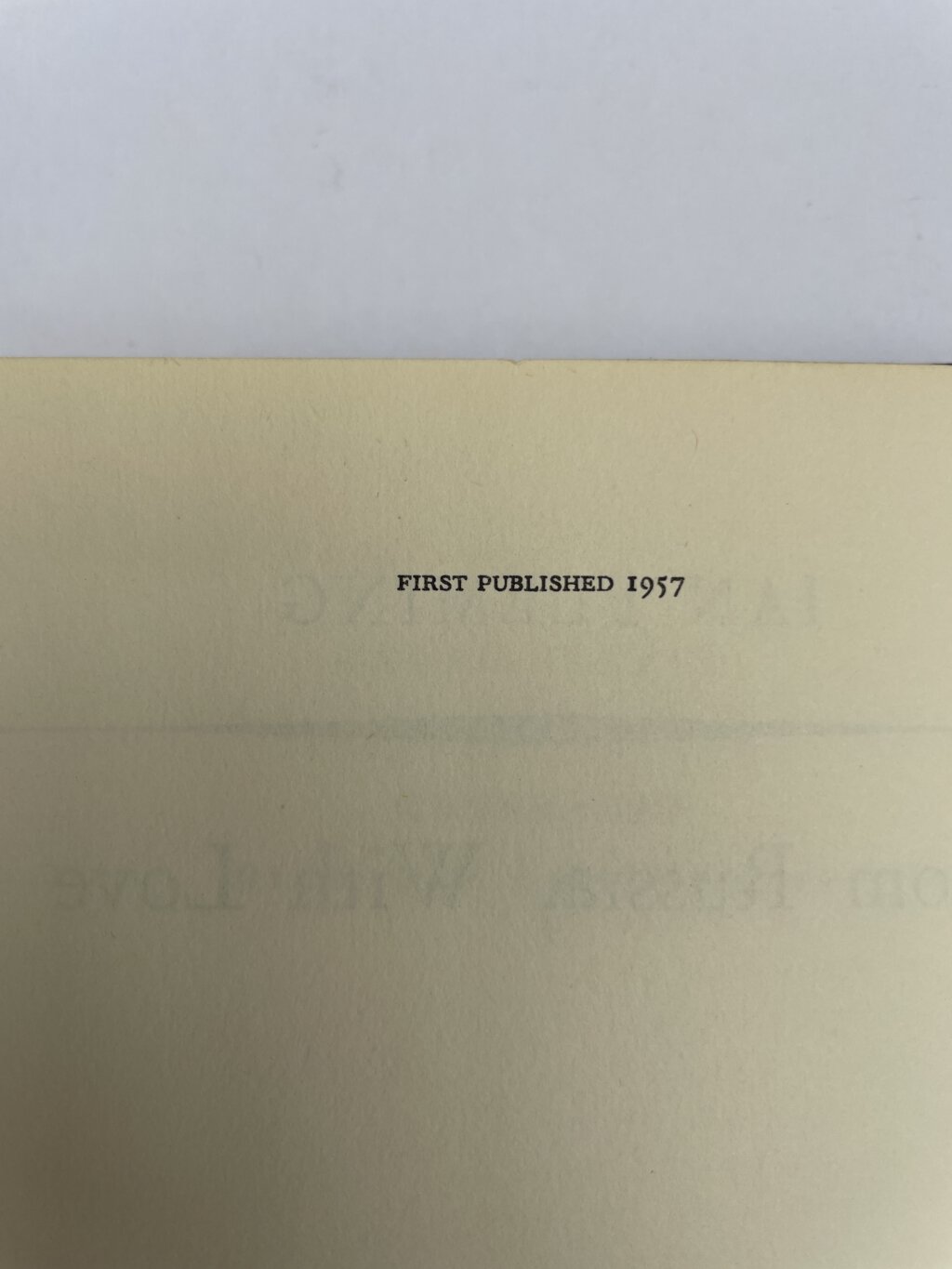ian fleming from russia with love first edition2