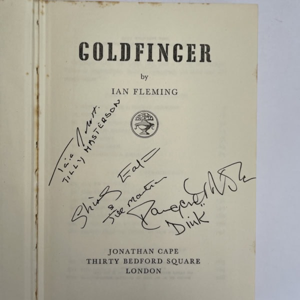 ian fleming goldfinger multi signed first edition4