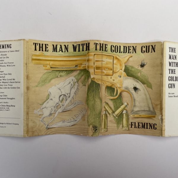 ian fleming the man with the golden gun first edition with slipcase5