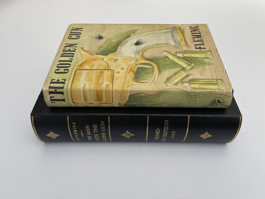 ian fleming the man with the golden gun first edition with slipcase6