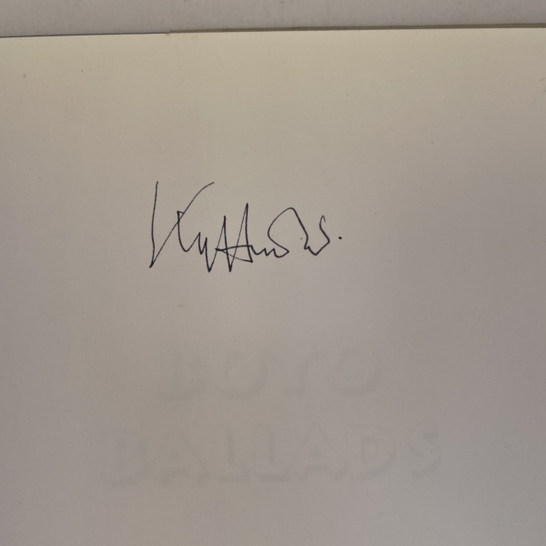 kyffin williams boyo ballads signed first edition2