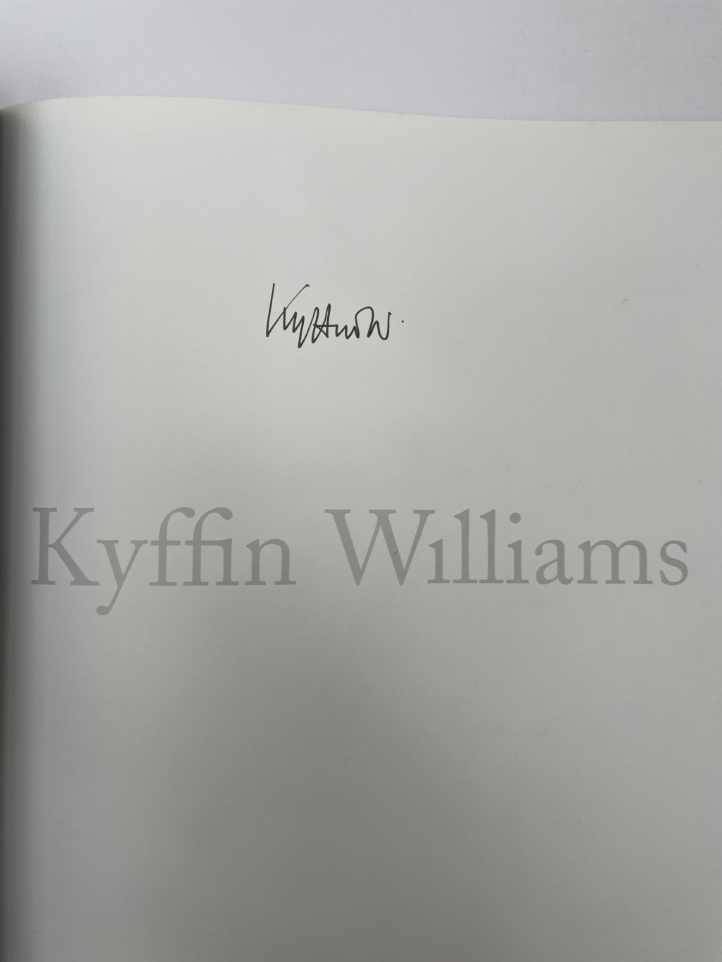 kyffin williams signed first edition2