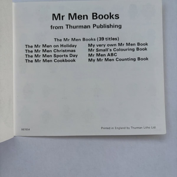 roger hargreaves mr busy first ed3