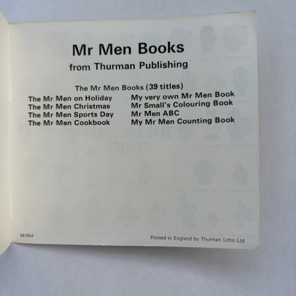 roger hargreaves mr clumsy first ed3
