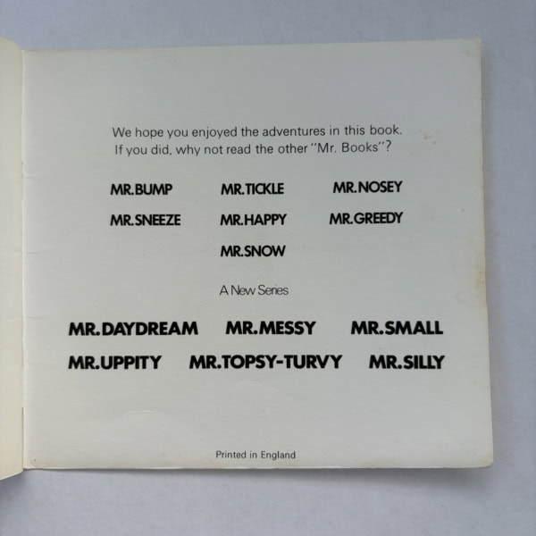 roger hargreaves mr messy first ed3