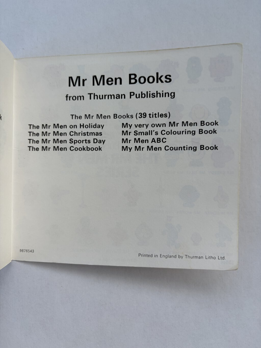 roger hargreaves mr mischief first ed3