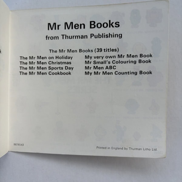 roger hargreaves mr mischief first ed3