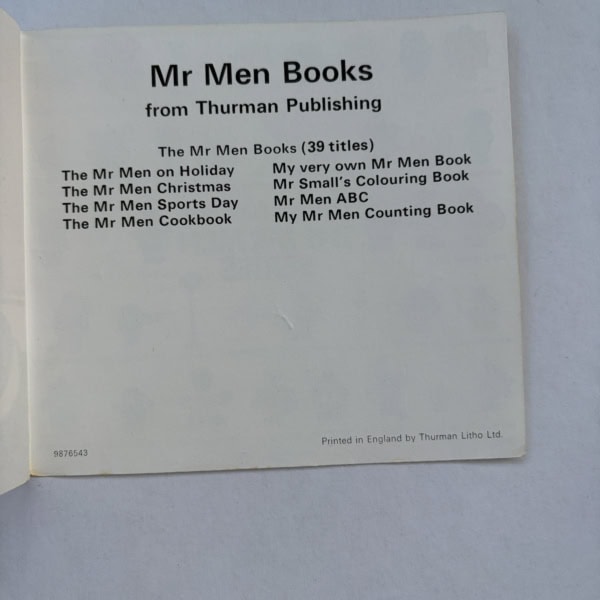 roger hargreaves mr nonesense first ed3