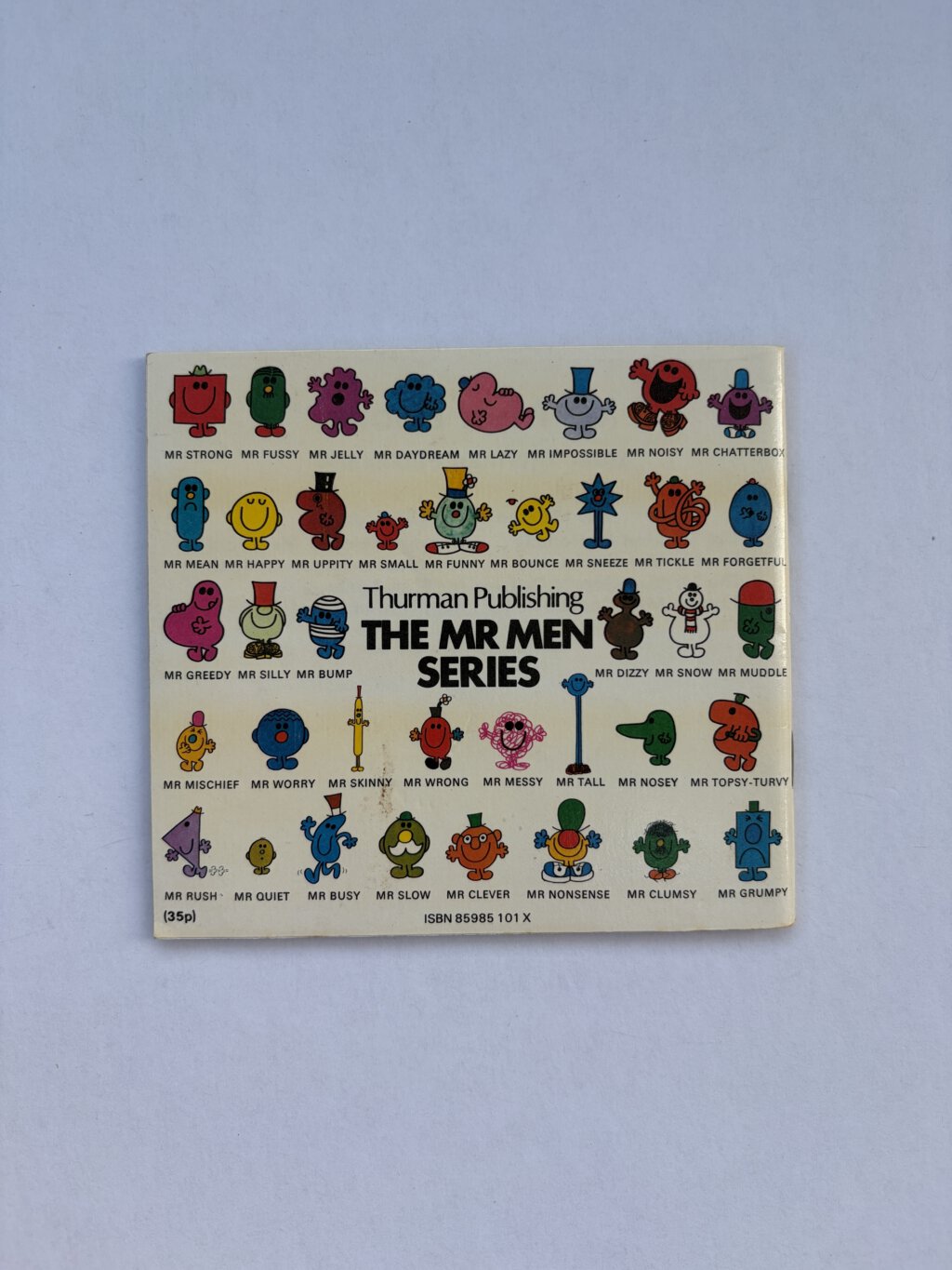 roger hargreaves mr nonesense first ed4