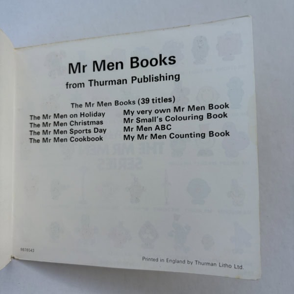roger hargreaves mr rush first ed3
