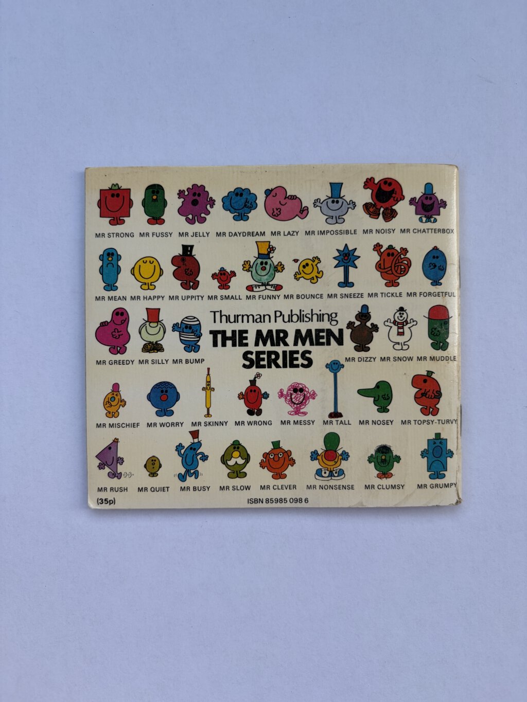roger hargreaves mr rush first ed4