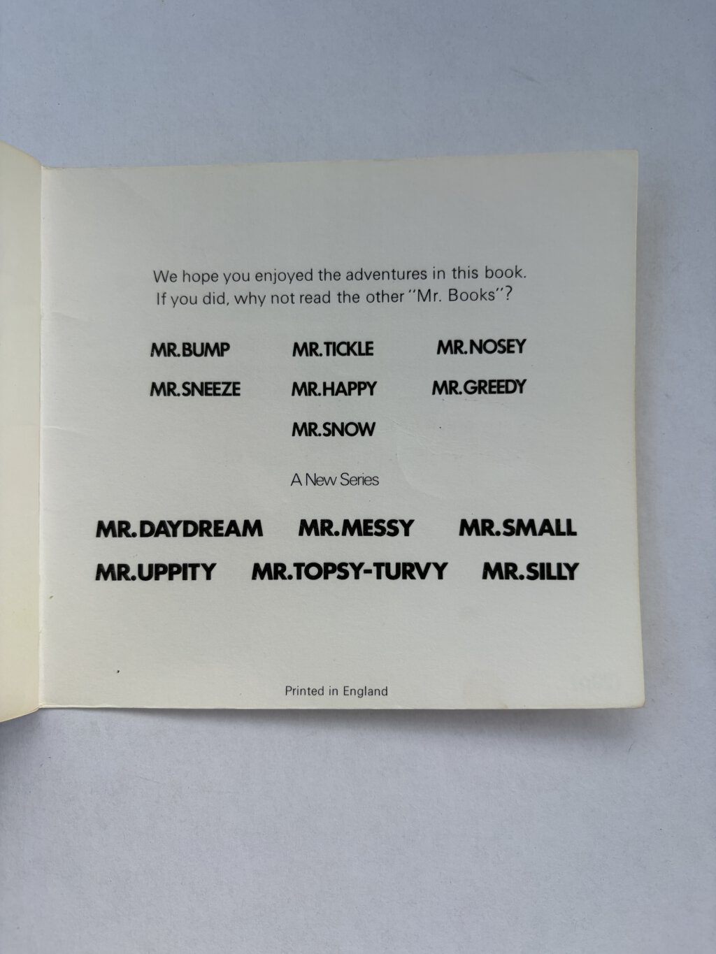 roger hargreaves mr silly first ed3