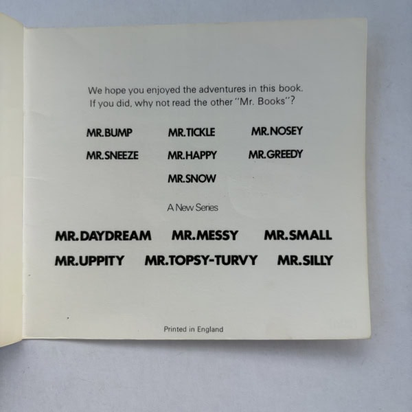 roger hargreaves mr silly first ed3