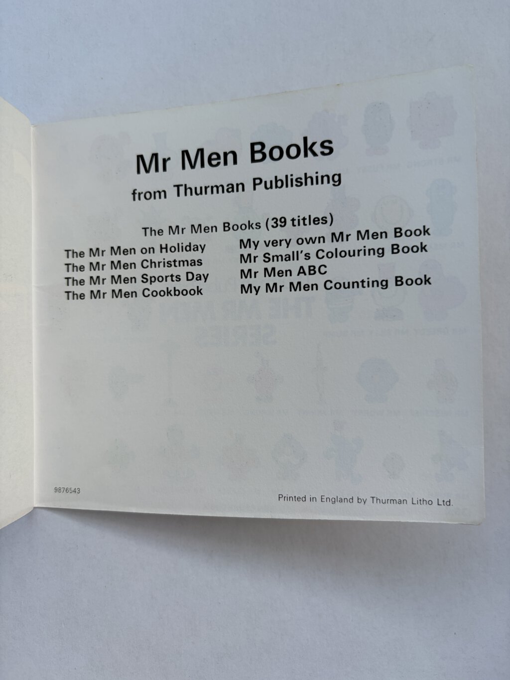 roger hargreaves mr slow first ed3