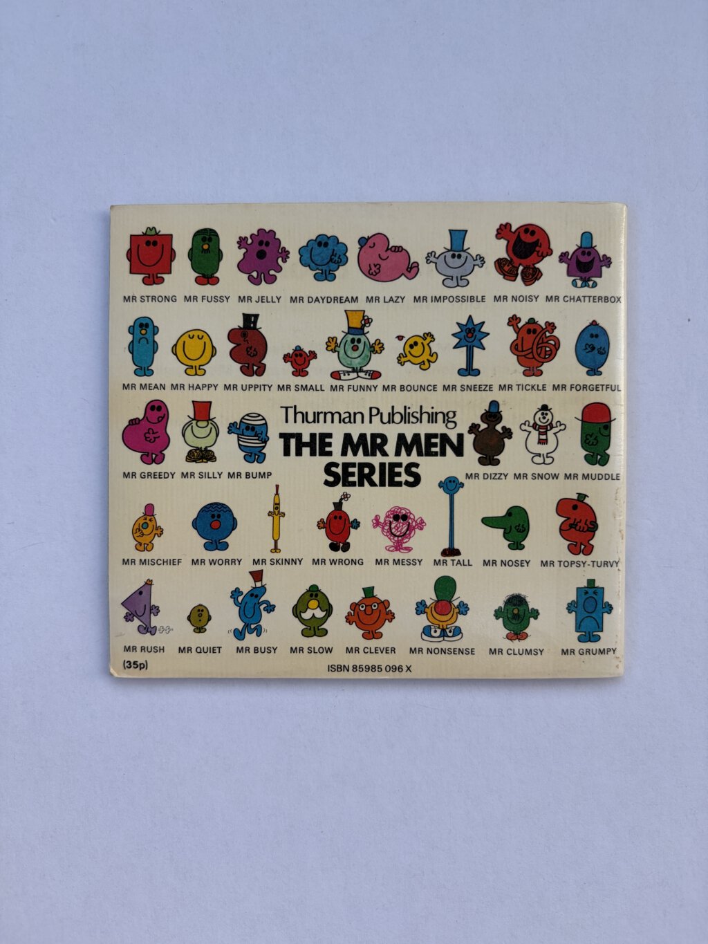 roger hargreaves mr slow first ed4