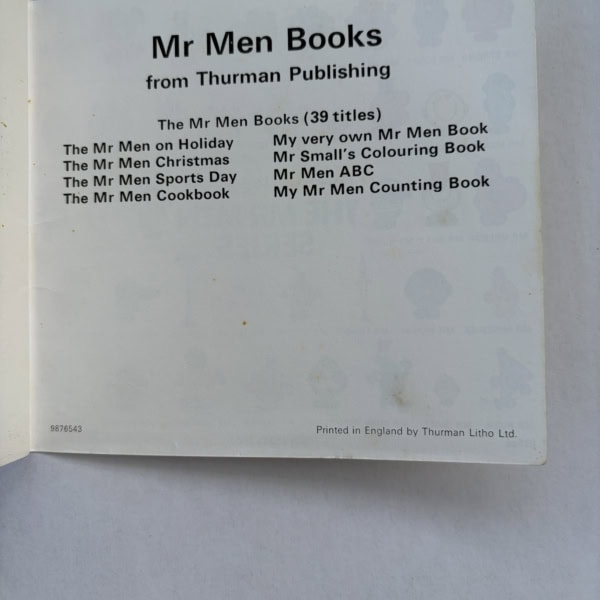 roger hargreaves mr worry first ed3