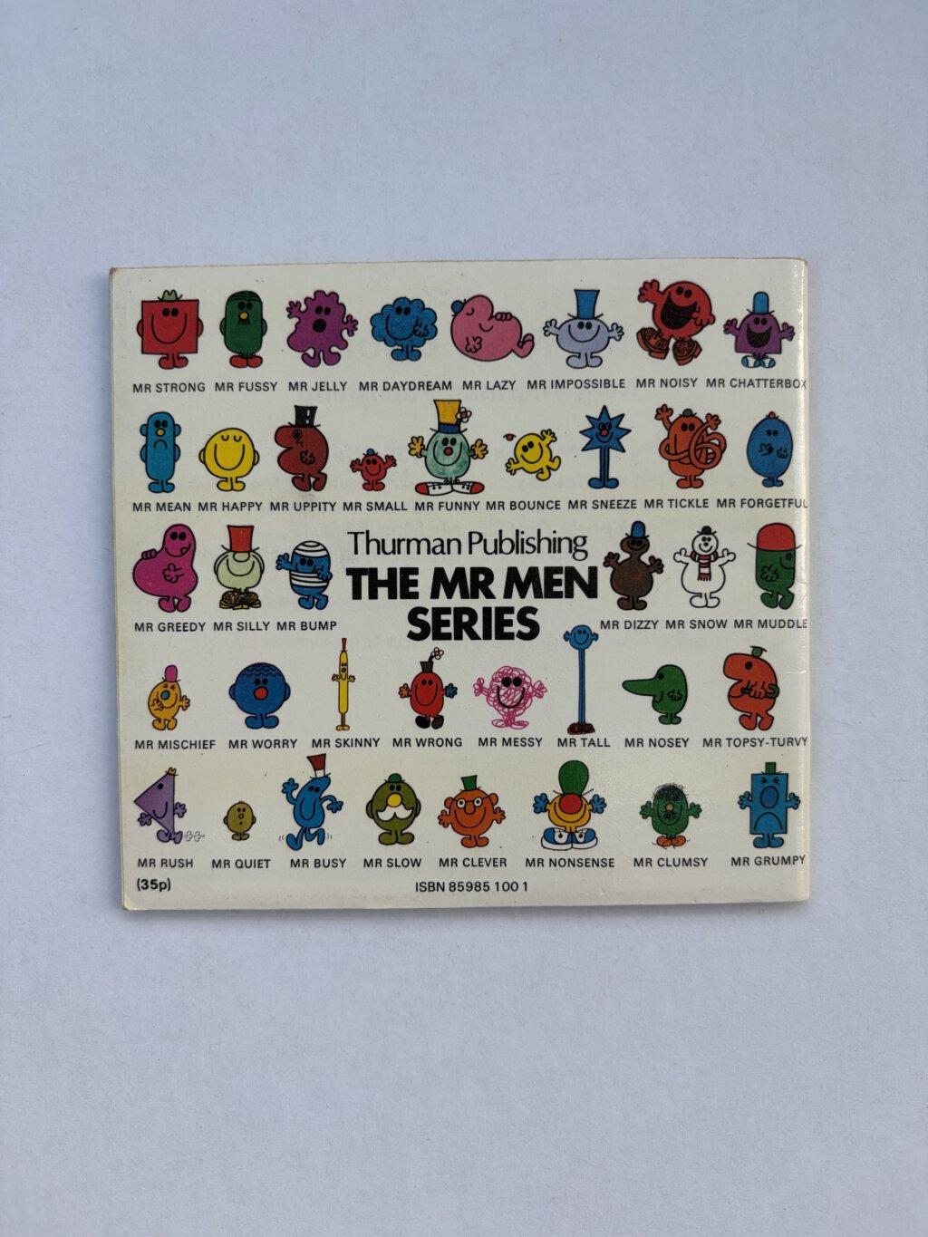 roger hargreaves mr worry first ed4