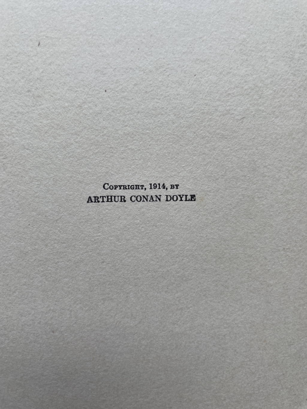 a conan doyle the valley of fear first edition3