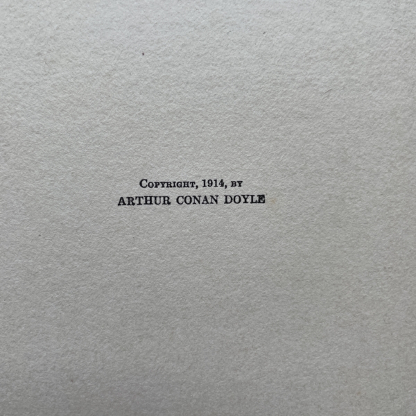 a conan doyle the valley of fear first edition3