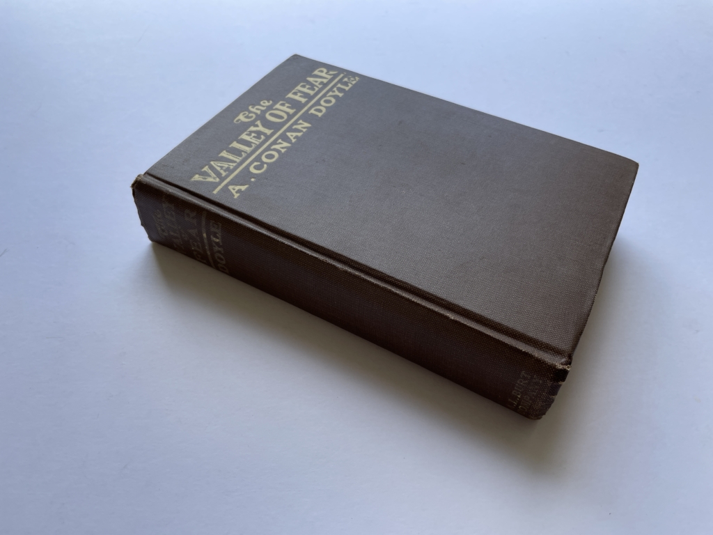 a conan doyle the valley of fear first edition4