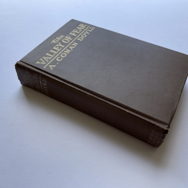 a conan doyle the valley of fear first edition4
