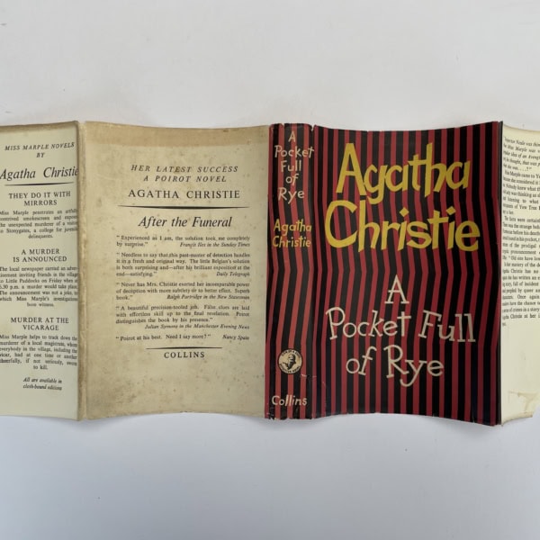 agatha christie a pocket full of rye first 475 4