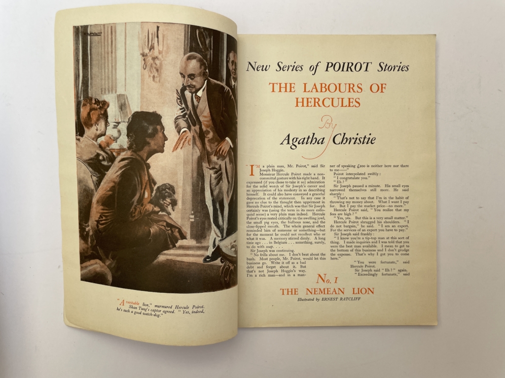 agatha christie the labours of hercules original set2