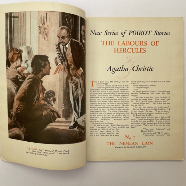 agatha christie the labours of hercules original set2
