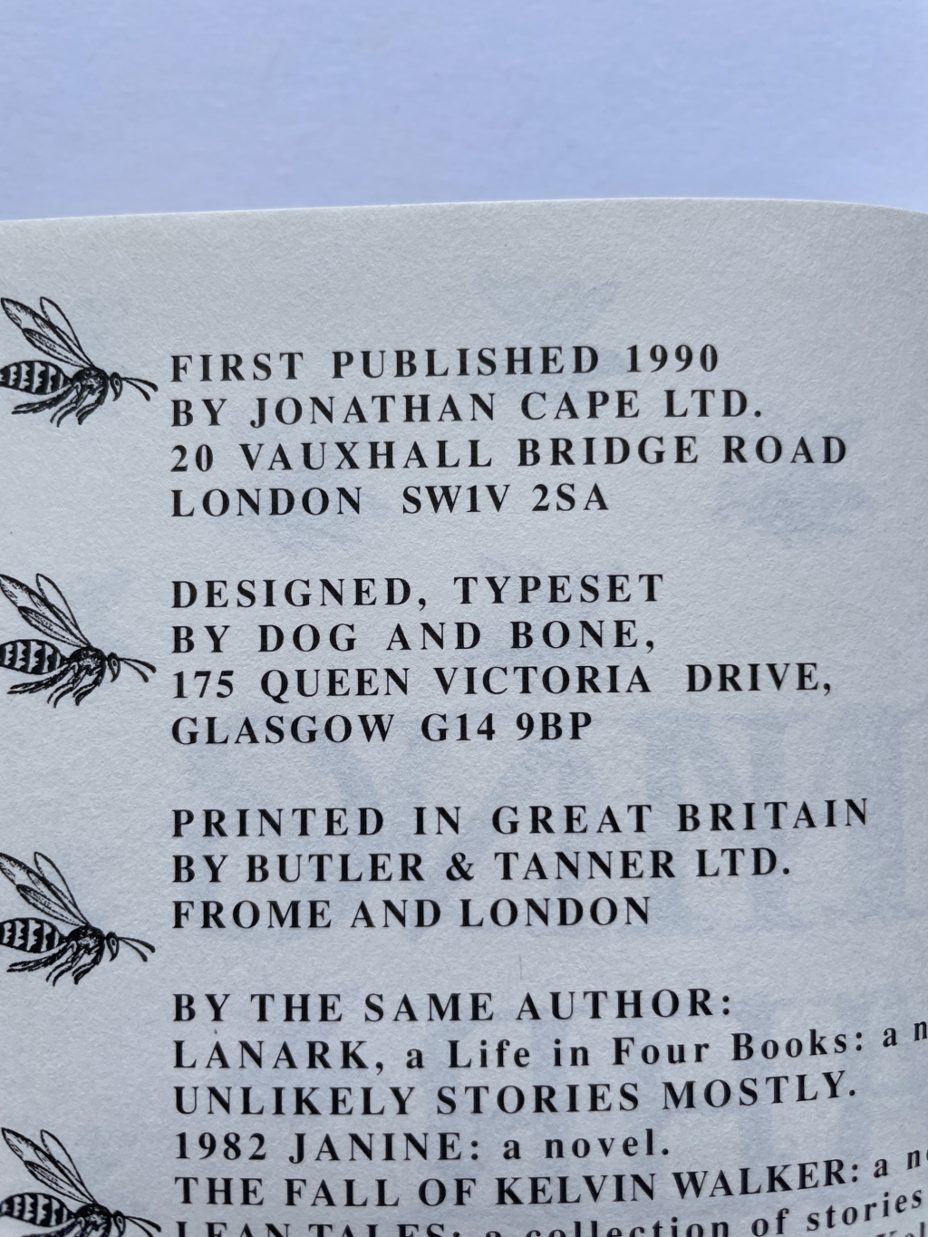 alasdair gray something leather first edition2