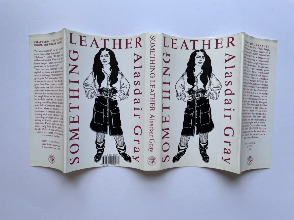 alasdair gray something leather first edition4