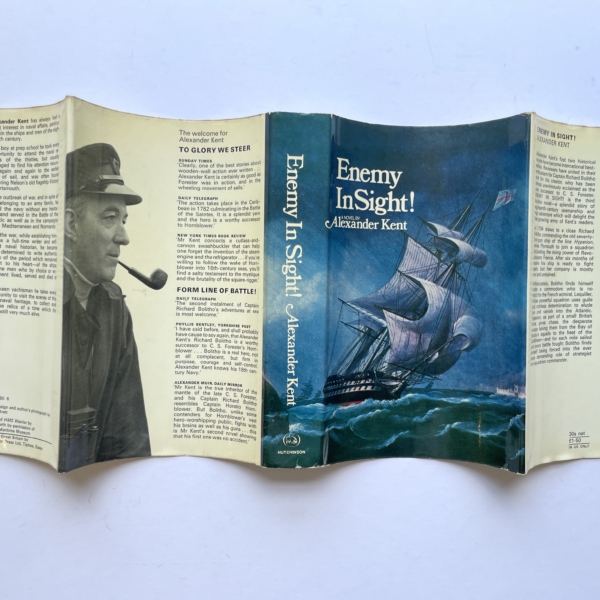 alexander kent enemy in sight signed first edition5