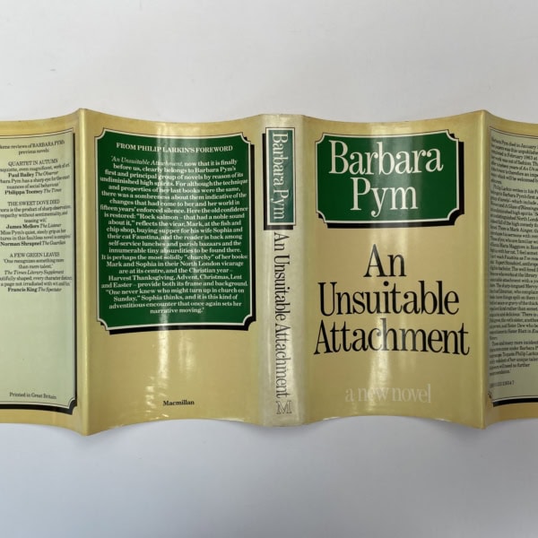 barbara pym an unsuitbable attachment first edition4