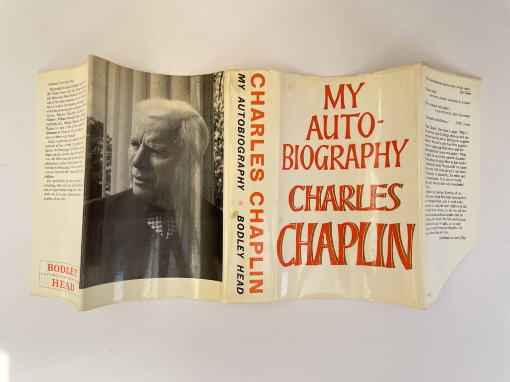 charles chaplin my autobiography signed first 5