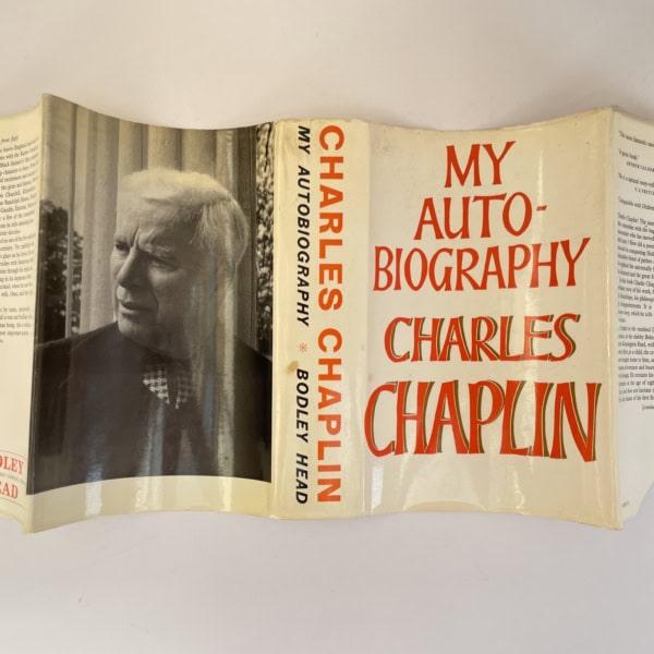 charles chaplin my autobiography signed first 5