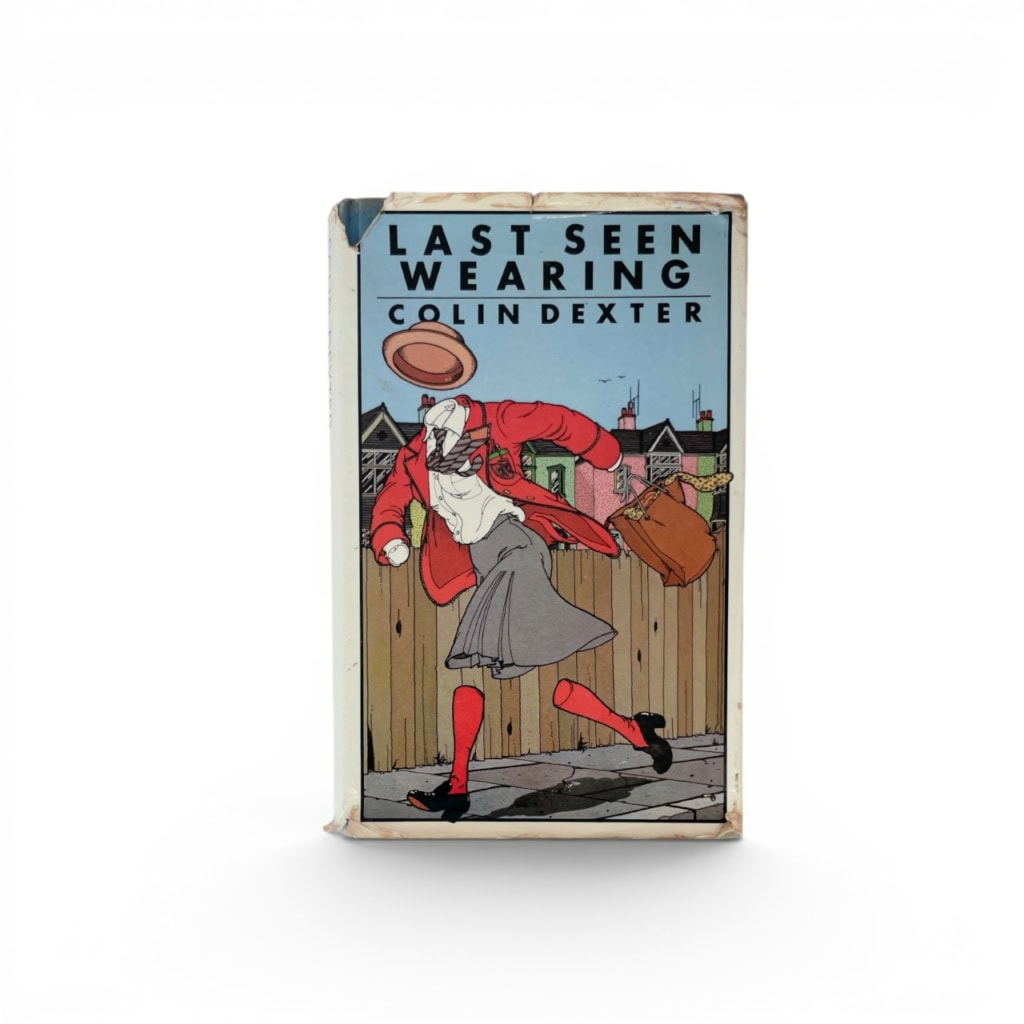 colin dexter last seen wearing first editon1 colin dexter last seen wearing first editon1