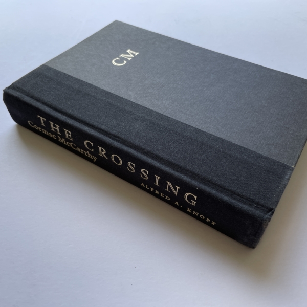 cormac mccarthy the crossing first edition3