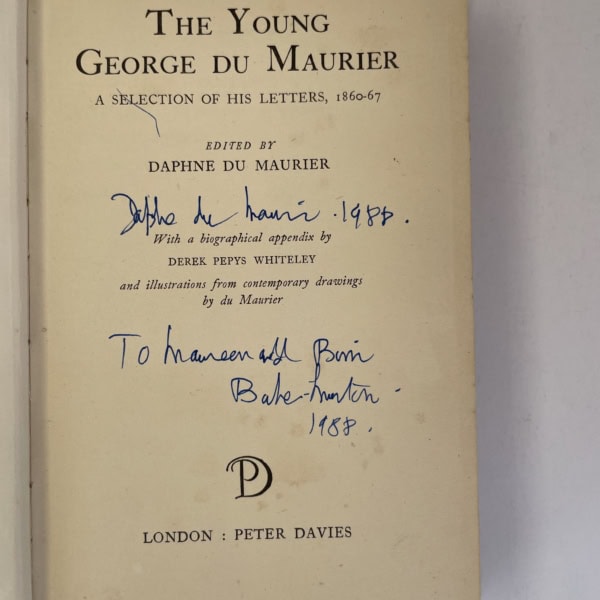 daphne du maurier the young george du maurier signed 2