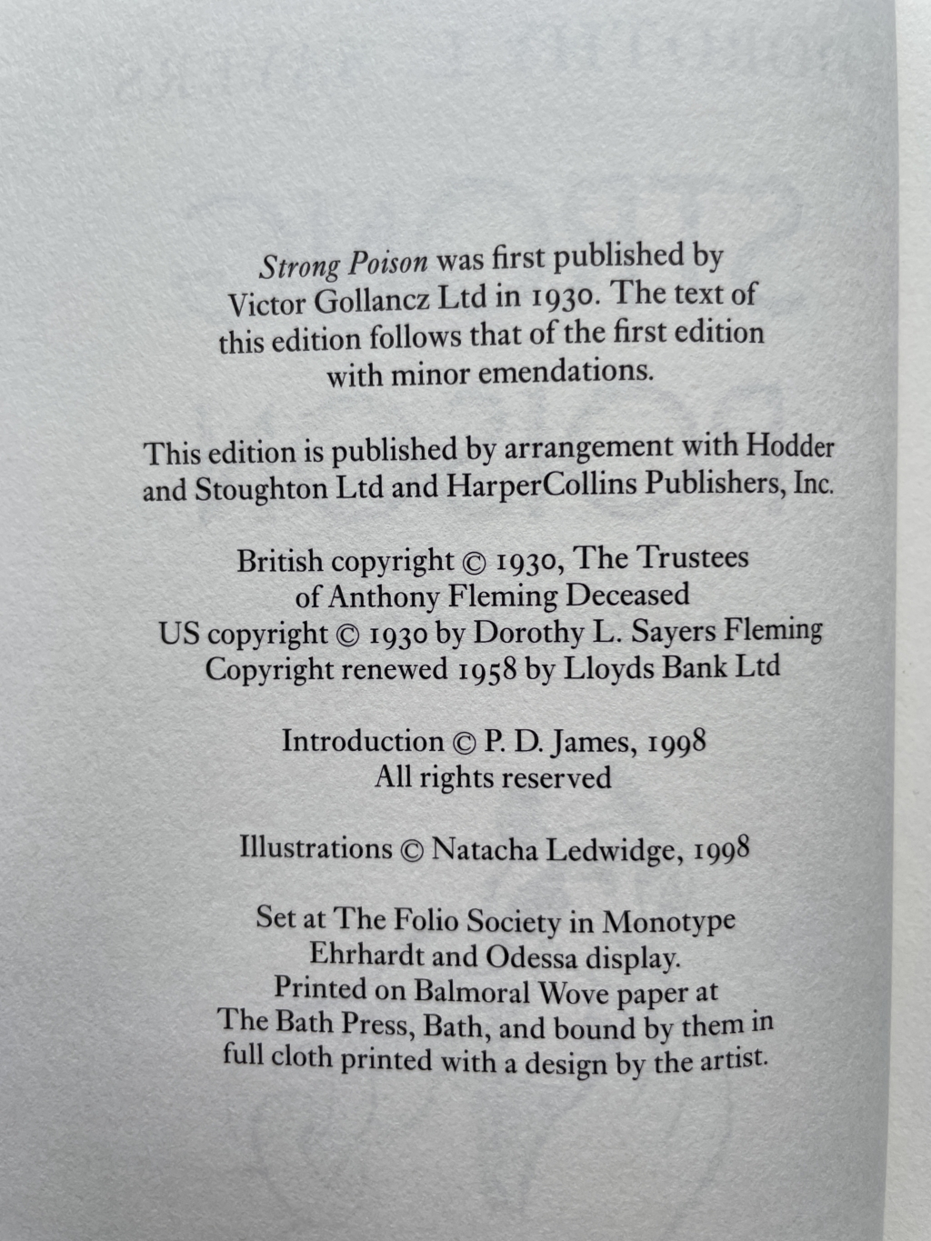 dorothy l sayers folio set3
