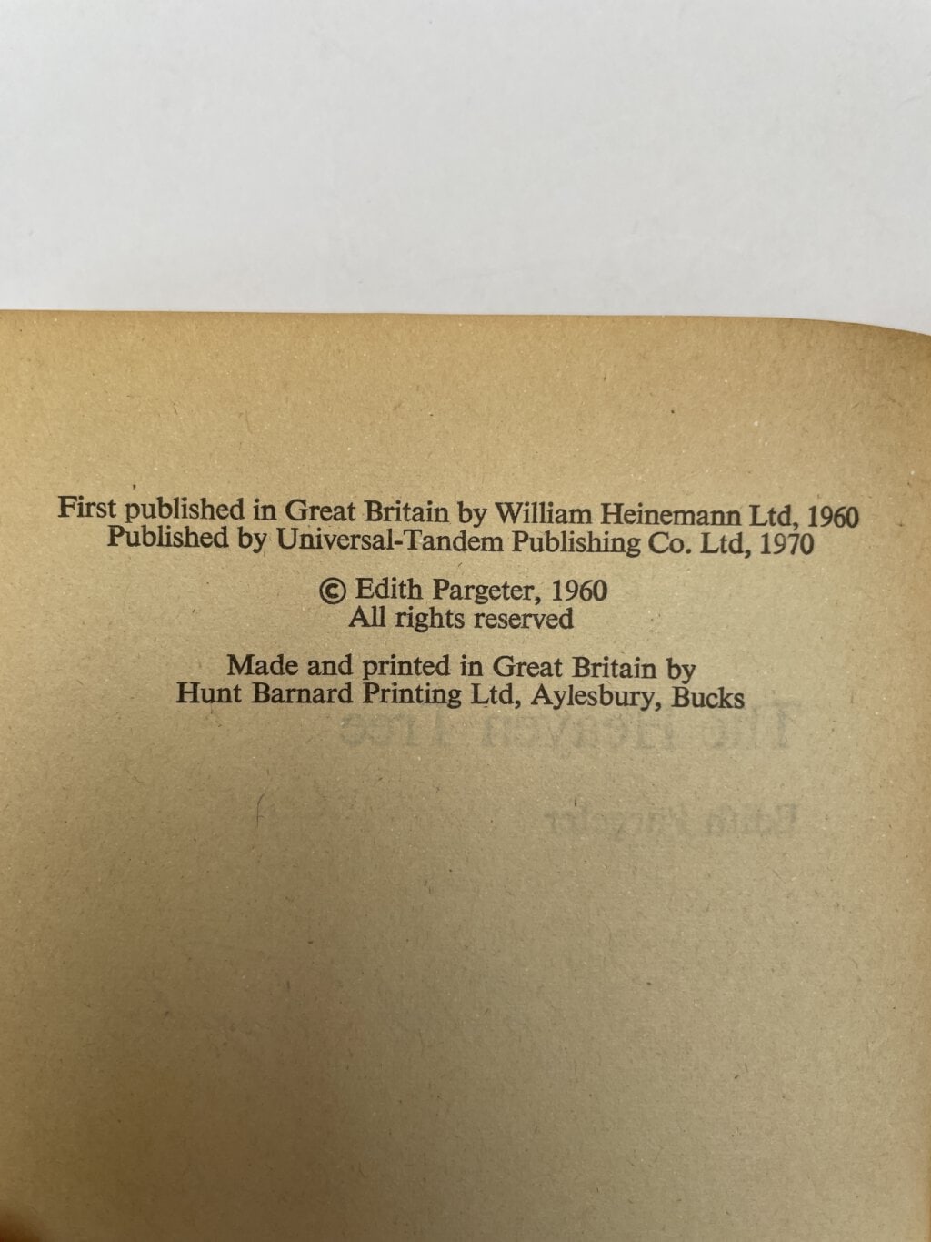 edith pargetter the heaven tree signed 1st 3