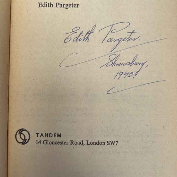 edith pargetter the scarlet seed signed 1st 2