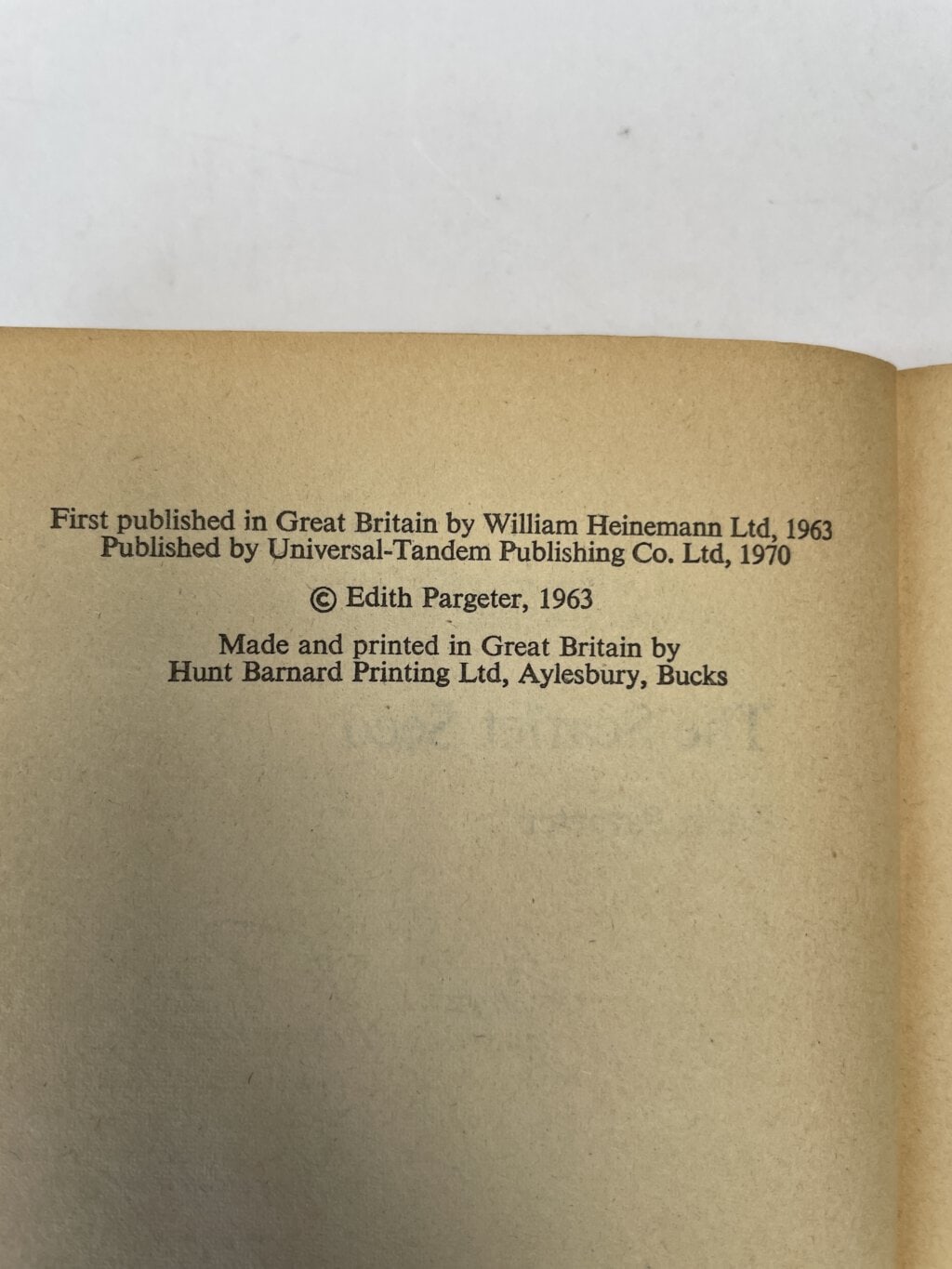 edith pargetter the scarlet seed signed 1st 3
