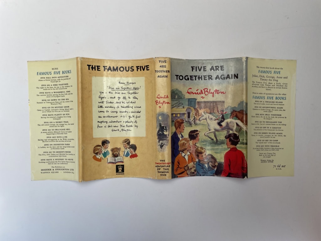 enid blyton five are together again first ed185 4