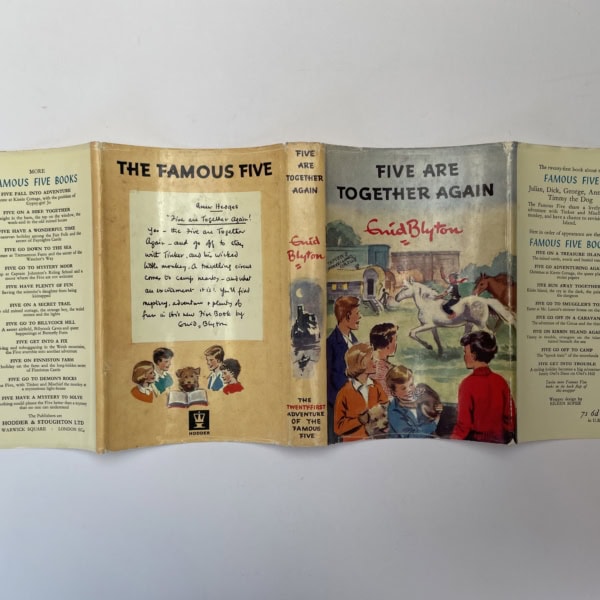 enid blyton five are together again first ed185 4