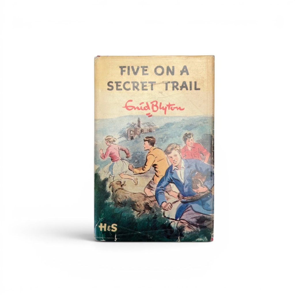enid blyton five on a secret trail first ed1 enid blyton five on a secret trail first ed1
