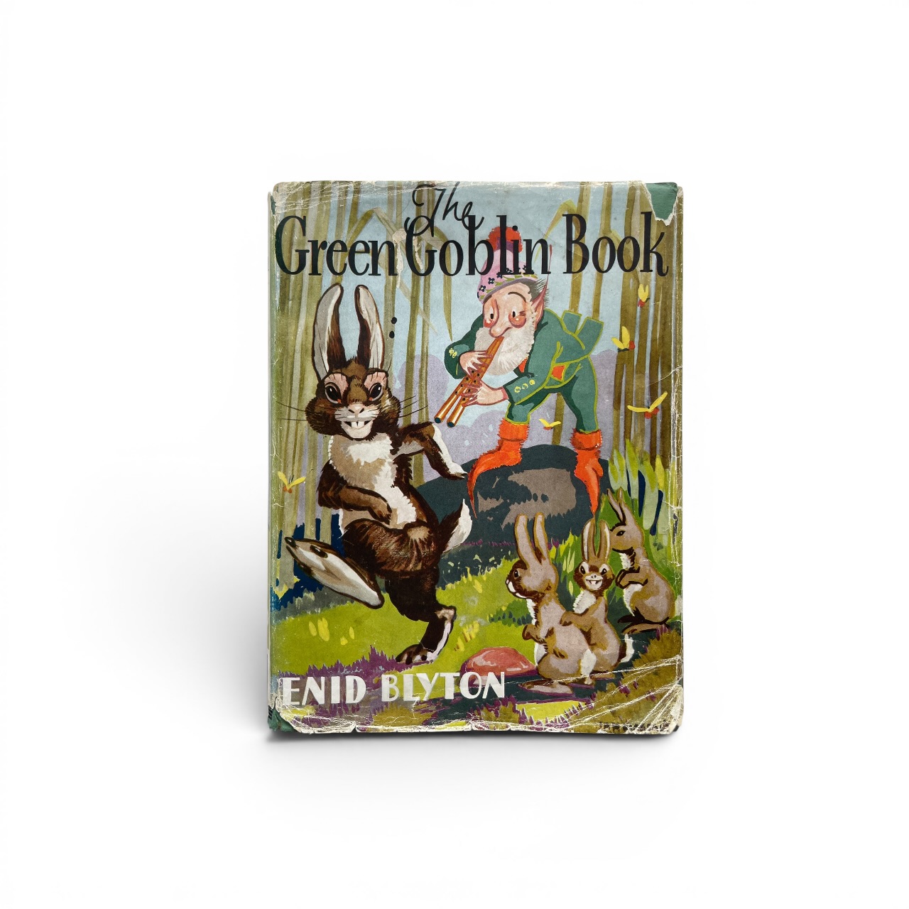 enid blyton the green goblin book signed first edition1