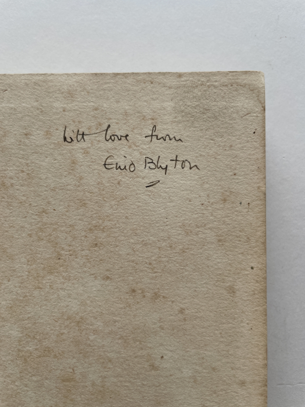 enid blyton the green goblin book signed first edition2