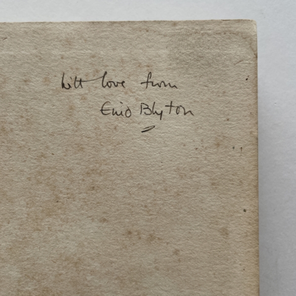 enid blyton the green goblin book signed first edition2
