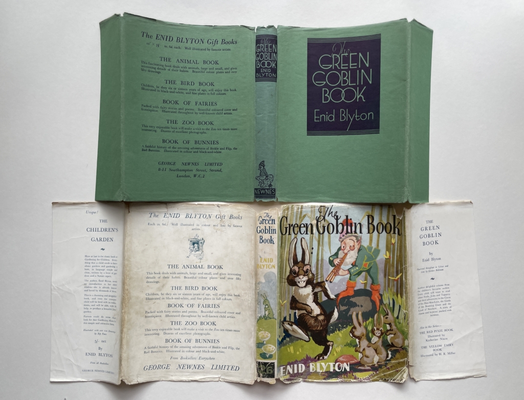 enid blyton the green goblin book signed first edition6